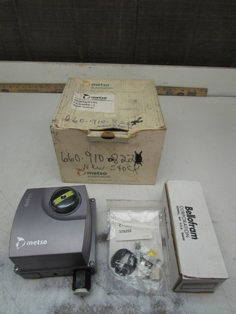 METSO AUTOMATION ND8221/S1-KL ELECTRO-PNEUMATIC VALVE POSITIONER NEW IN BOX M/O