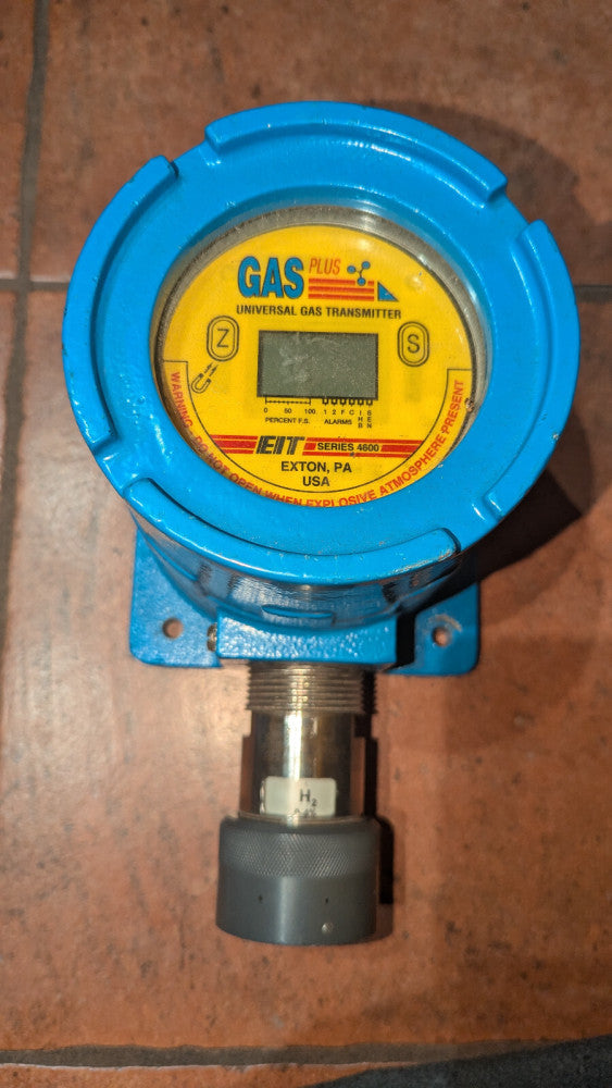 EIT Series 4600 Toxic Gas Duct Mount Transmitter w H2 096-2170 Sensor Interface