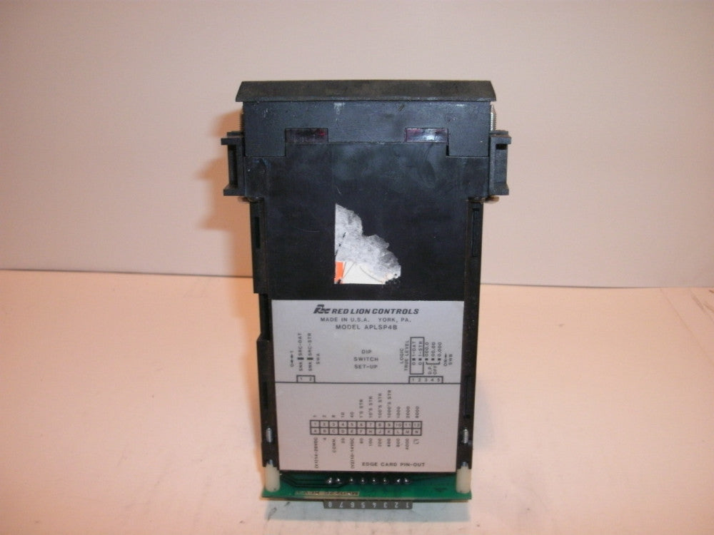 RED LION CONTROL APLSP4B APOLLO SLAVE DISPLAY W/ATB10000 4D DIP SWITCH SET-UP