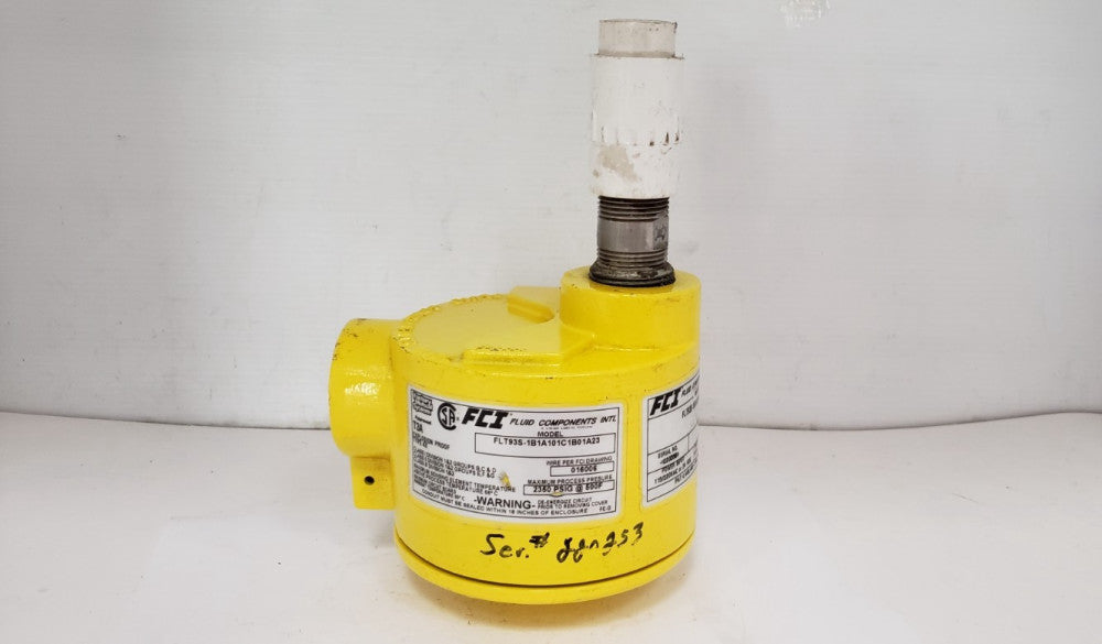 FCI FLT93S-1B1A101C1B01A23 FLOW SWITCH, 115/220VAC OR 24VDC, 6A@115/230VAC/28VDC