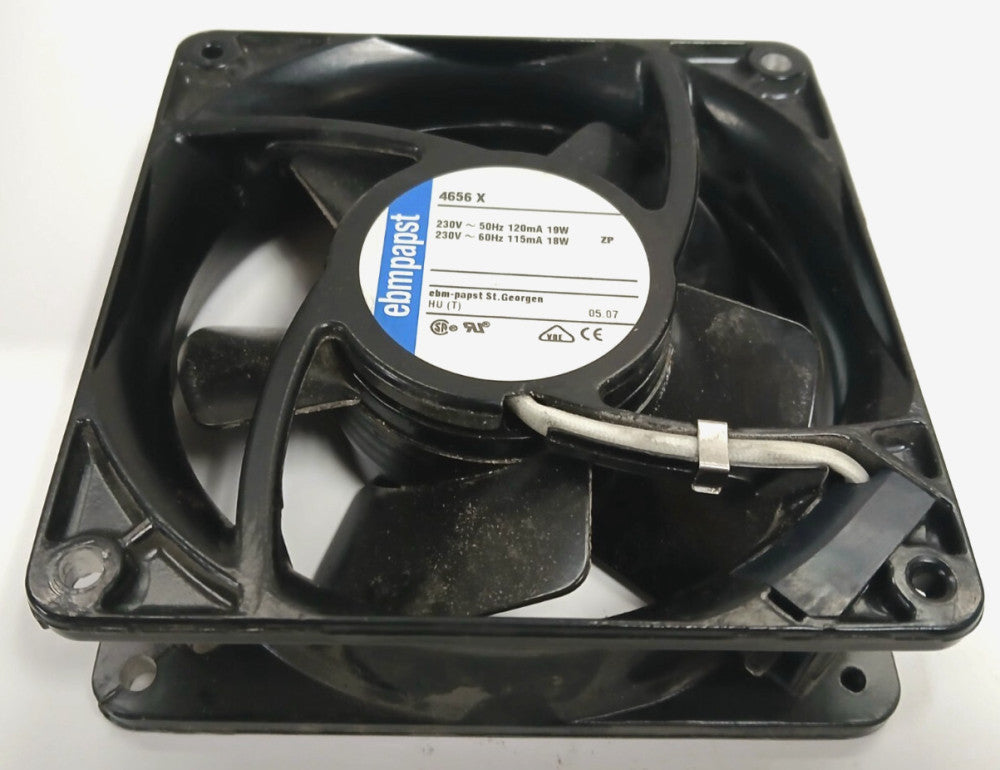 EBMPAPST AXIAL COOLING FAN 4656 X 230 VOLT 115/120 MA 18/19 WATT 106 CFM
