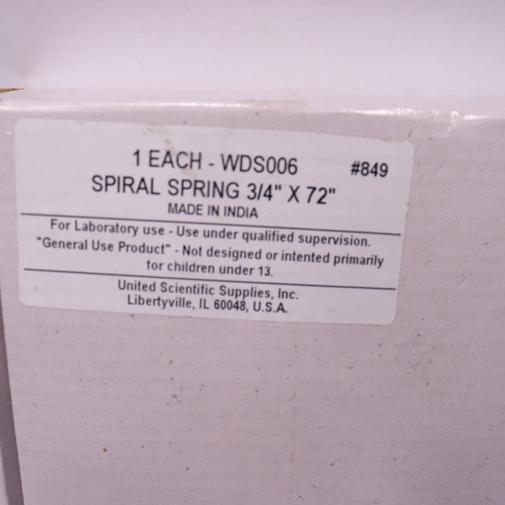 Spiral Spring 3/4" x 72" WDS006