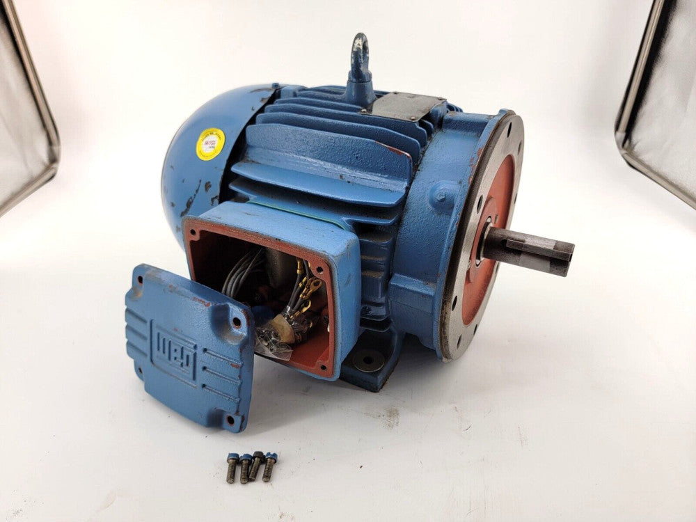 New WEG W21 CC029A Electric Motor 3PH 182T 230/460V 875RPM TEFC 60Hz 1HP