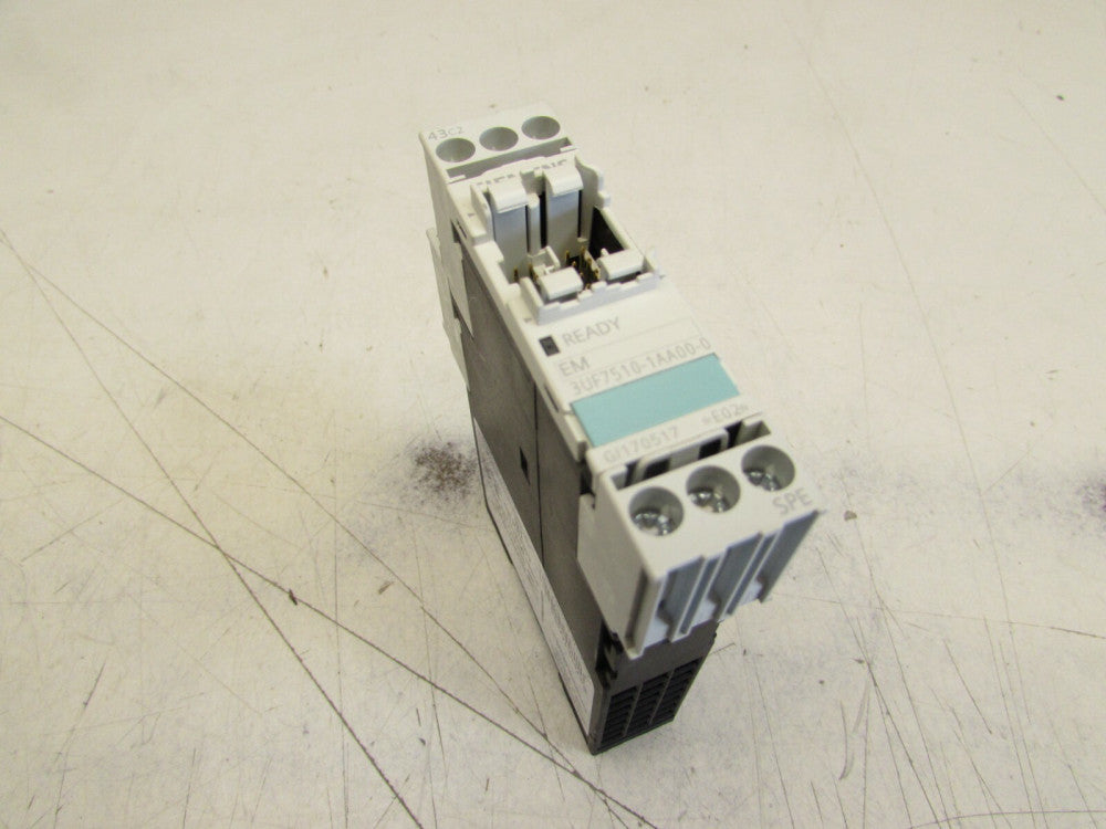 SIEMENS GROUND FAULT MODULE SIMOCODE PRO 3UF7510-1AA00-0 USED TAKEOUT MAKE OFFER
