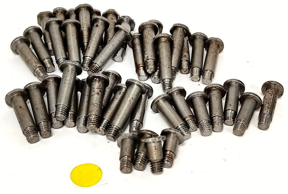 ASSORTED LOT OF UNBRANDED SHOULDER SCREWS STEEL MATERIAL ****LOT OF 44****