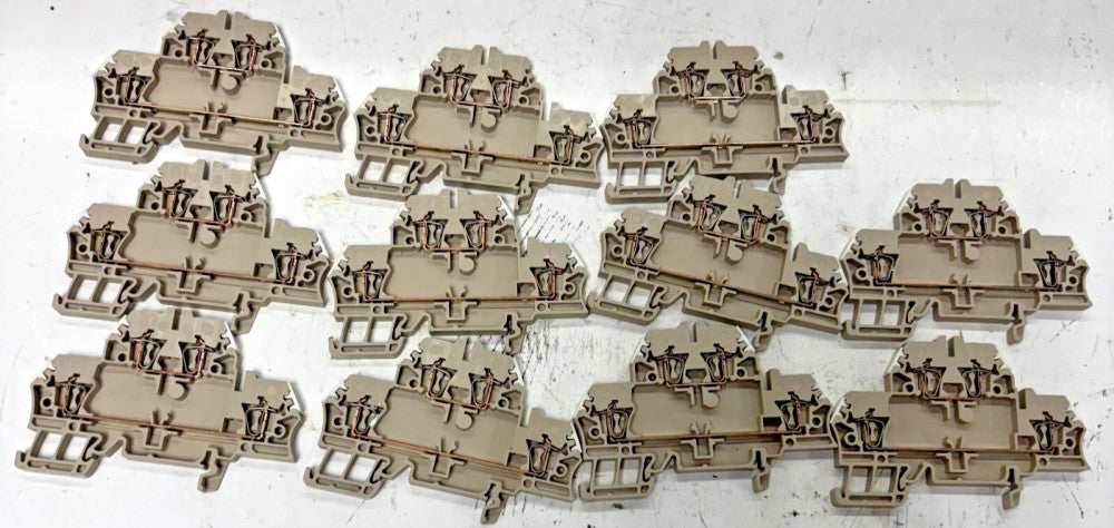 WEIDMULLER TERMINAL BLOCK LOT OF 11 ZDK2.5/1.5 COMPONENT TERMINAL X1 SERIES