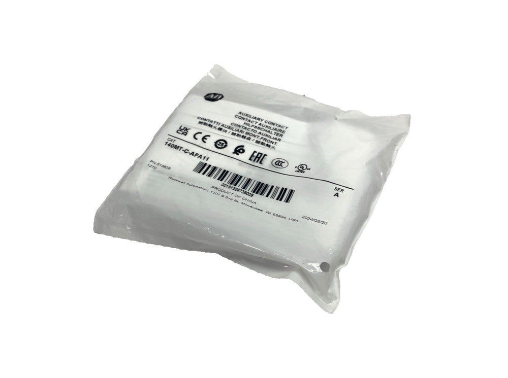 Allen Bradley 140MT-C-AFA11 Ser. A Front Mount 1 NO 1 NC Auxiliary Contact
