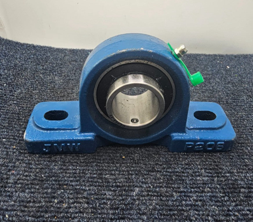 JMW P206 Solid Base Pillow Block Bearing Self Aligning 2-Bolt w/ UCP206-20