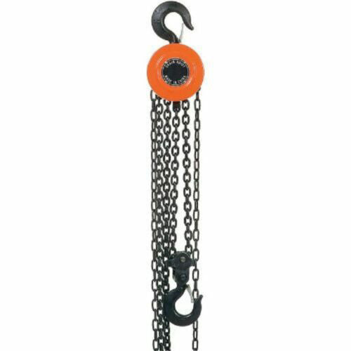 (1) NEW GLOBAL Manual Chain Hoist 10 Foot Lift 2,000 Pound Capacity 241638