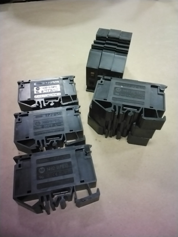Allen-Bradley 1492-WFB10 Fuse Terminal Block, LOT OF 9