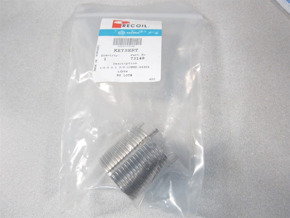 Recoil (73148) 1-1/4″ OAL SS UNF Heavy-Duty Thread Locking Insert