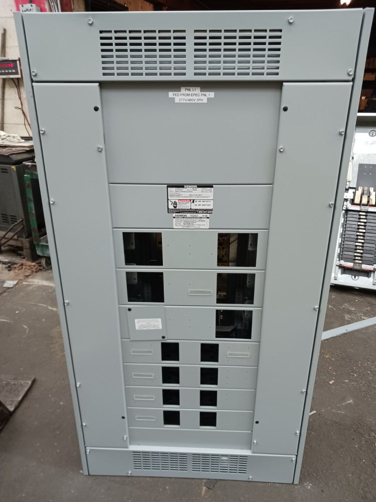 SIEMENS 1200 AMP MAIN LUG PANEL BOARD 3 PH 4W 480Y/277 VAC P5X60MC120EH32