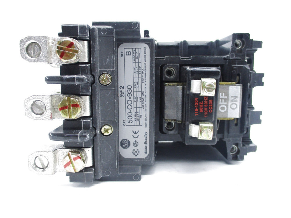 ALLEN BRADLEY 500-COD930 SER. B 110/115-120V 45A NSNP