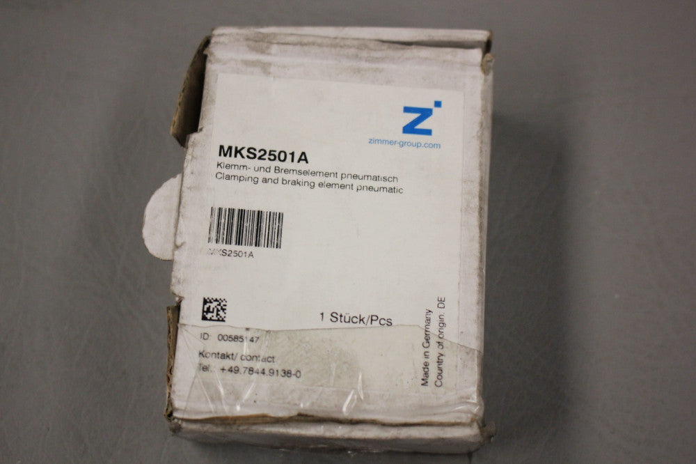 NEW ZIMMER MK3001A 8092050030 PNEUMATIC CLAMPING ELEMENT