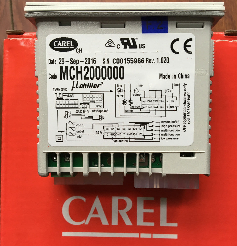 One Brand New CAREL MCH2000000 Thermostat