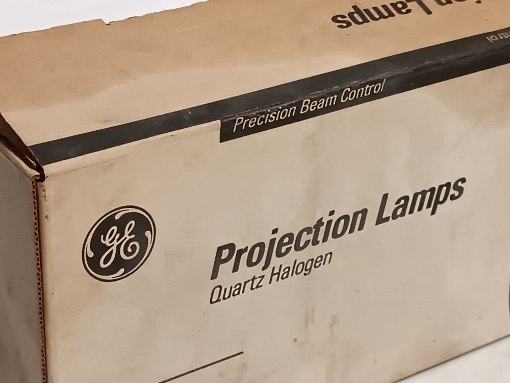 Lot of 10 GE Quartzline Halogen ENW/ENC Projection Lamps, 19 Volt, 80 Watt