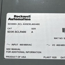 New Rockwell Automation SD3K-SCLR400 SD3000 Plus SCR Bridge Scaling Module
