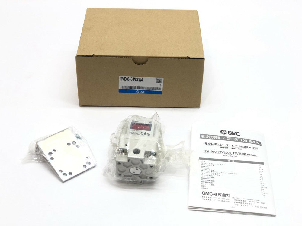 SMC ITV1010-04N2CN4 Electro Pneumatic Regulator 0.7~ 15Psi 24VDC