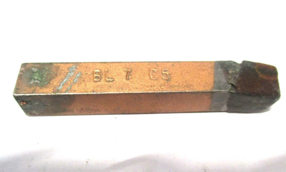Made in USA (BL-7) 7/16 x 7/16 x 3 BL C5 LH Carbide Lead Angle Turning Tool Bit