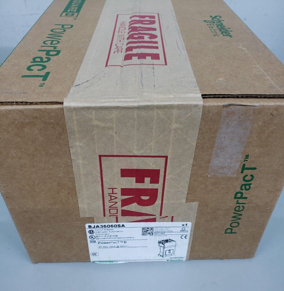 New Square D BJA36060SA Molded Case Circuit Breaker 60 AMP 3 Pole NEW IN BOX