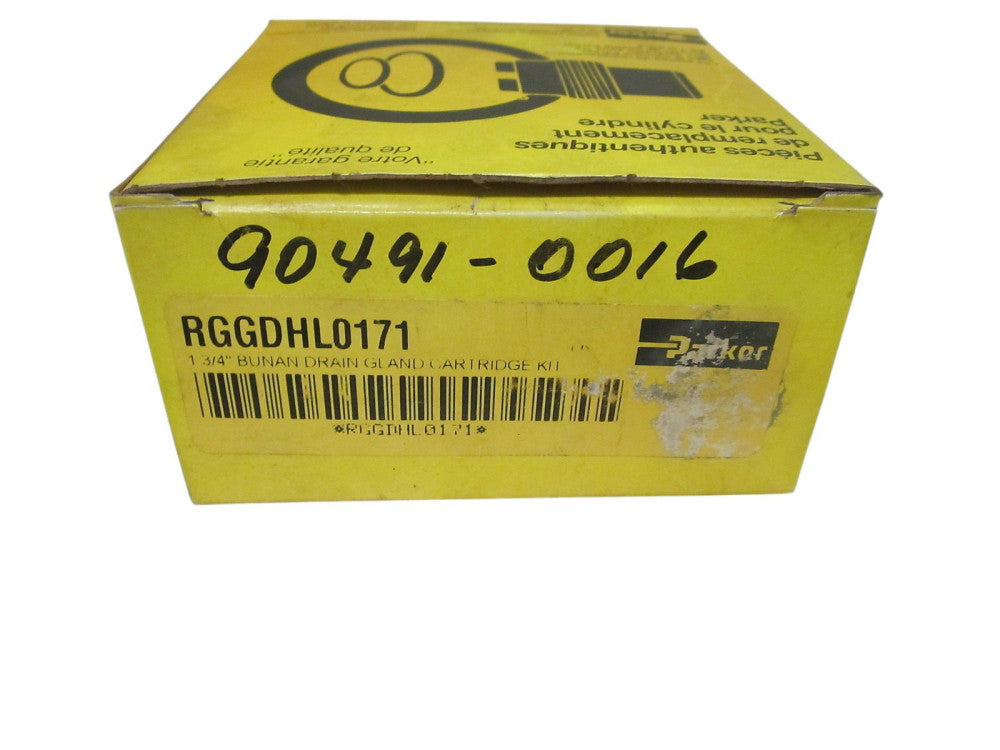 PARKER RGGDHL0171 BUNAN DRAIN GLAND CARTRIDGE KIT 1 3/4" NSMP