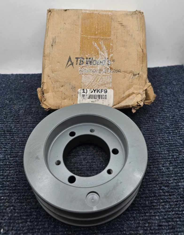TB WOODS 502B: V BELT PULLY 2 GROOVE 5.0X2B-SDS