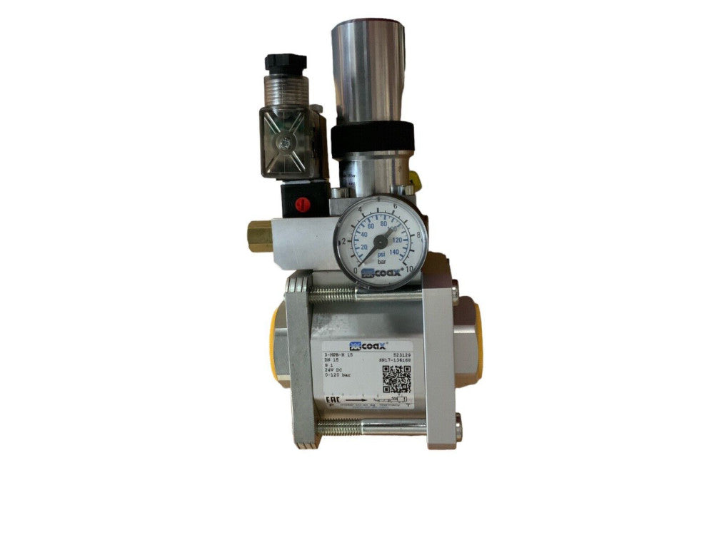COAX 3-HPB-H 15 Pressure Control Valve 24VDC 0-120bar 1" NPT, 523129