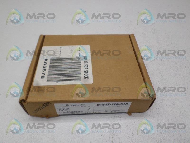 ALLEN BRADLEY CONTROLLOGIX 1756-M16SE SER. A F/W 15.32 INTERFACE NSMP