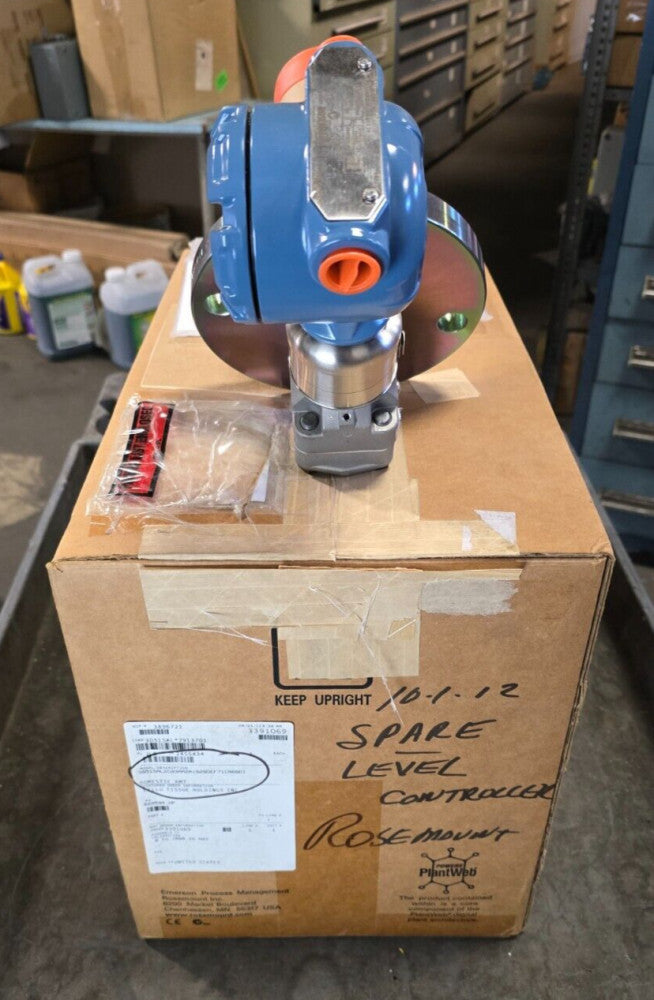 NEW ROSEMOUNT 3051S SERIES PRESSURE TRANSMITTER 0-1000 IN H20 36 PSI
