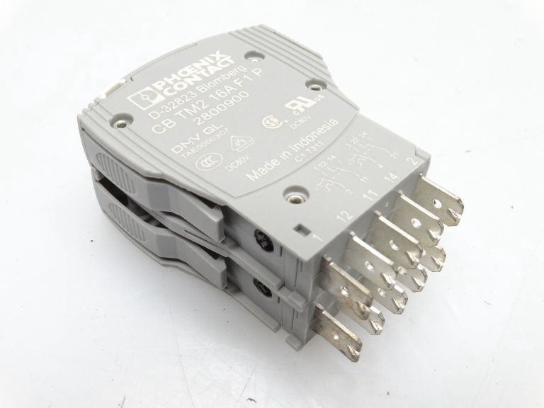 PHOENIX CONTACT CB TM2 16A F1 P Circuit Breaker - New In Box