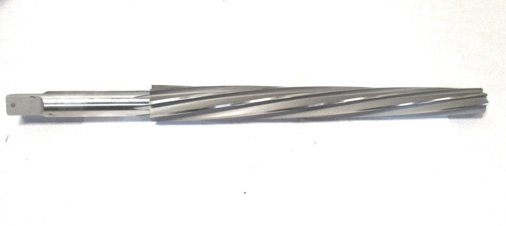 Yankee (491-12) #12 x 10 x 13-7/8 8-Flute LH HSS Spiral Flute Taper Pin Reamer