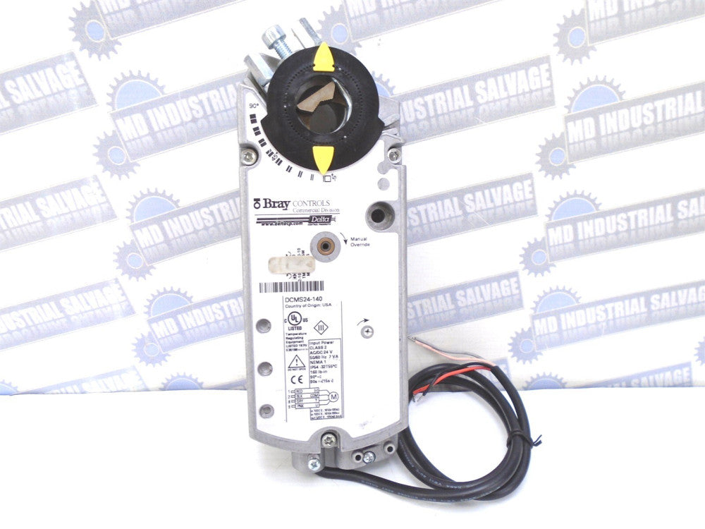 BRAY - DCMS24-140 - DAMPER & VALVE ACTUATOR - 24VAC/DC 140lb. 90° Spring Return