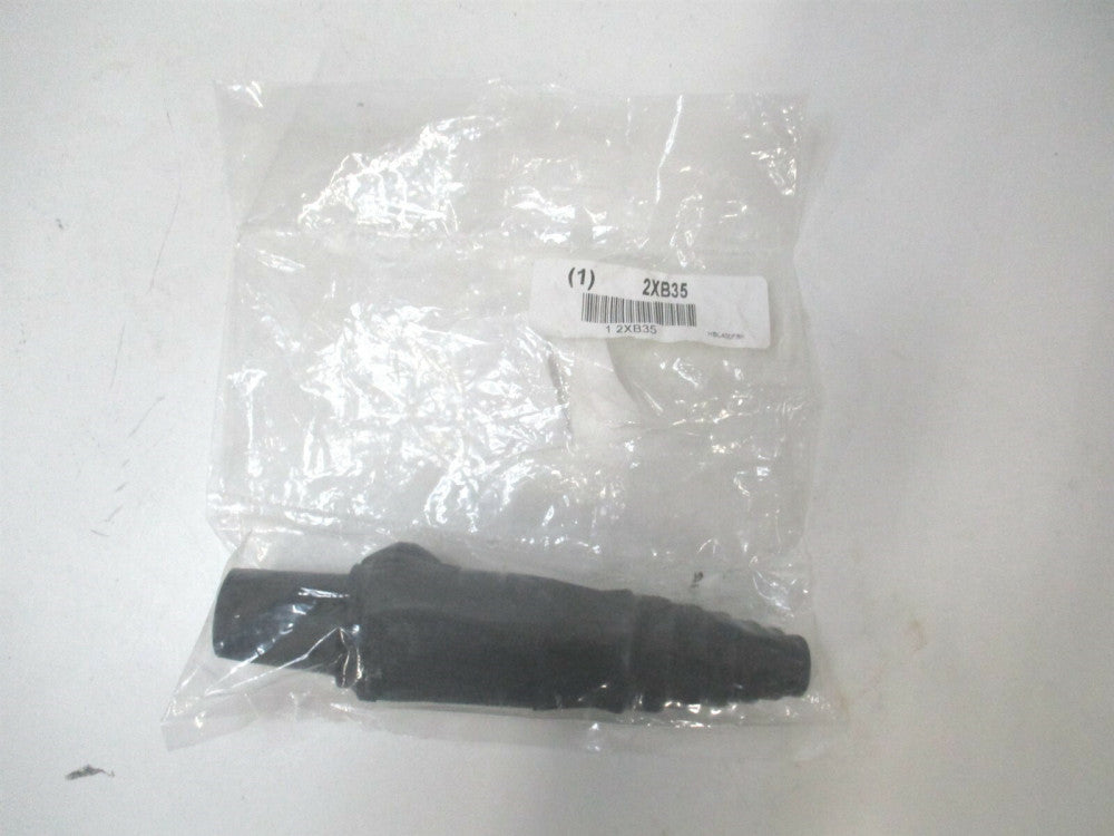 Hubbell (HBL400FBK) 400AC/DC Female Thermoplastic Elastomer Taper Nose Connector