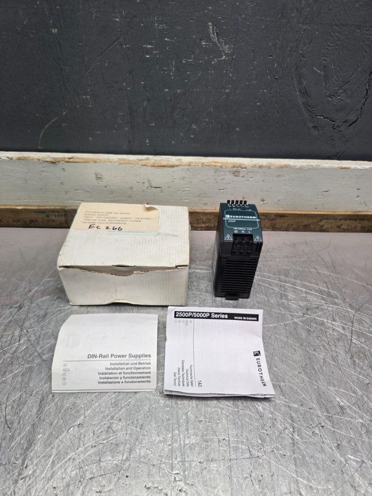 EUROTHERM 2500P-1A3, POWER SUPPLY, 24VDC ,2.1A ,100-240VAC,NIB! MAKE OFFER!!