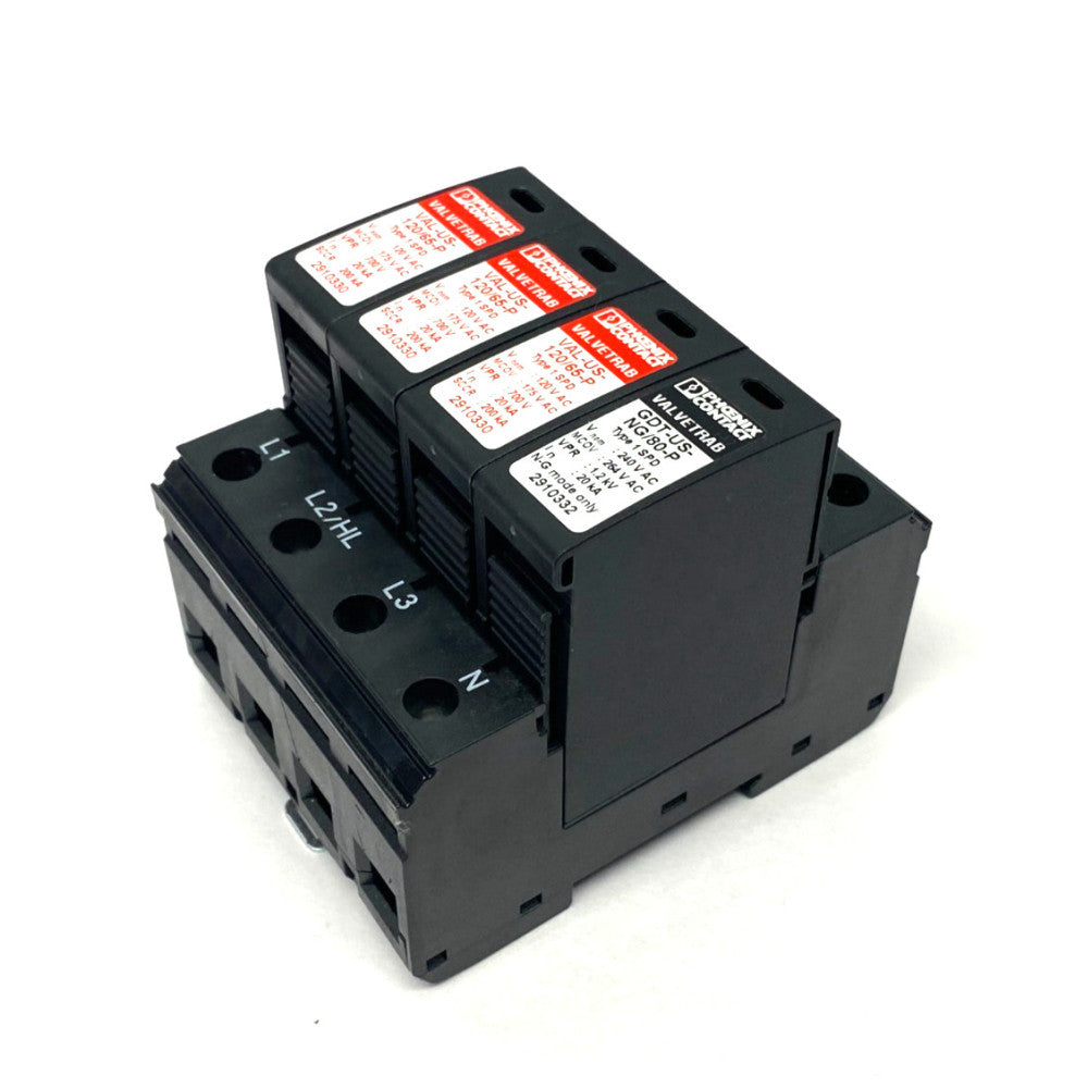 Phoenix Contact VAL-US-120/65/3+1-FM 4-Channel Surge Protection Device 2910360