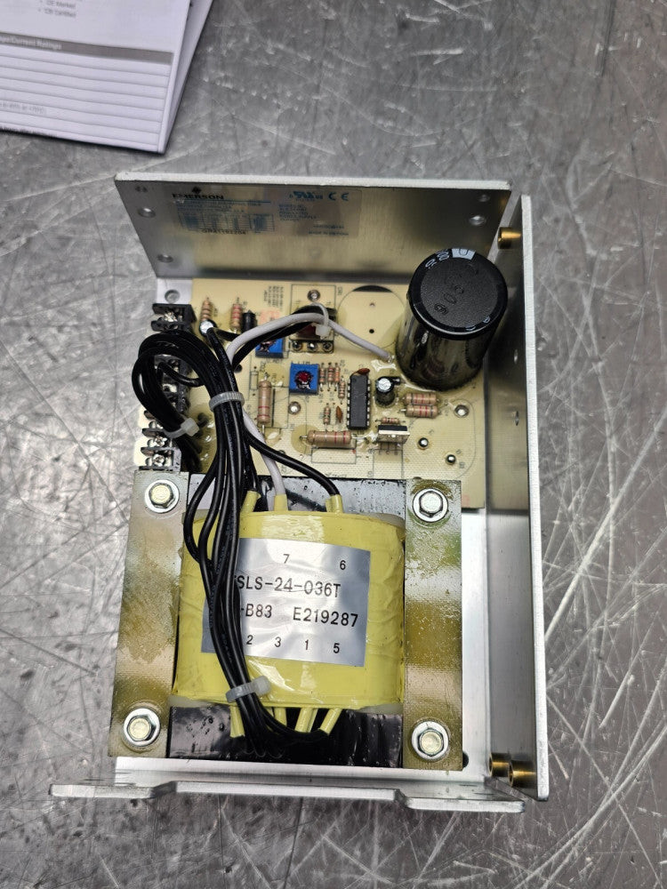 EMERSON SLS-24-036T POWER SUPPLY, 100-240VAC / 24 VDC, 3.6A,N/NIB!, MAKE OFFER!