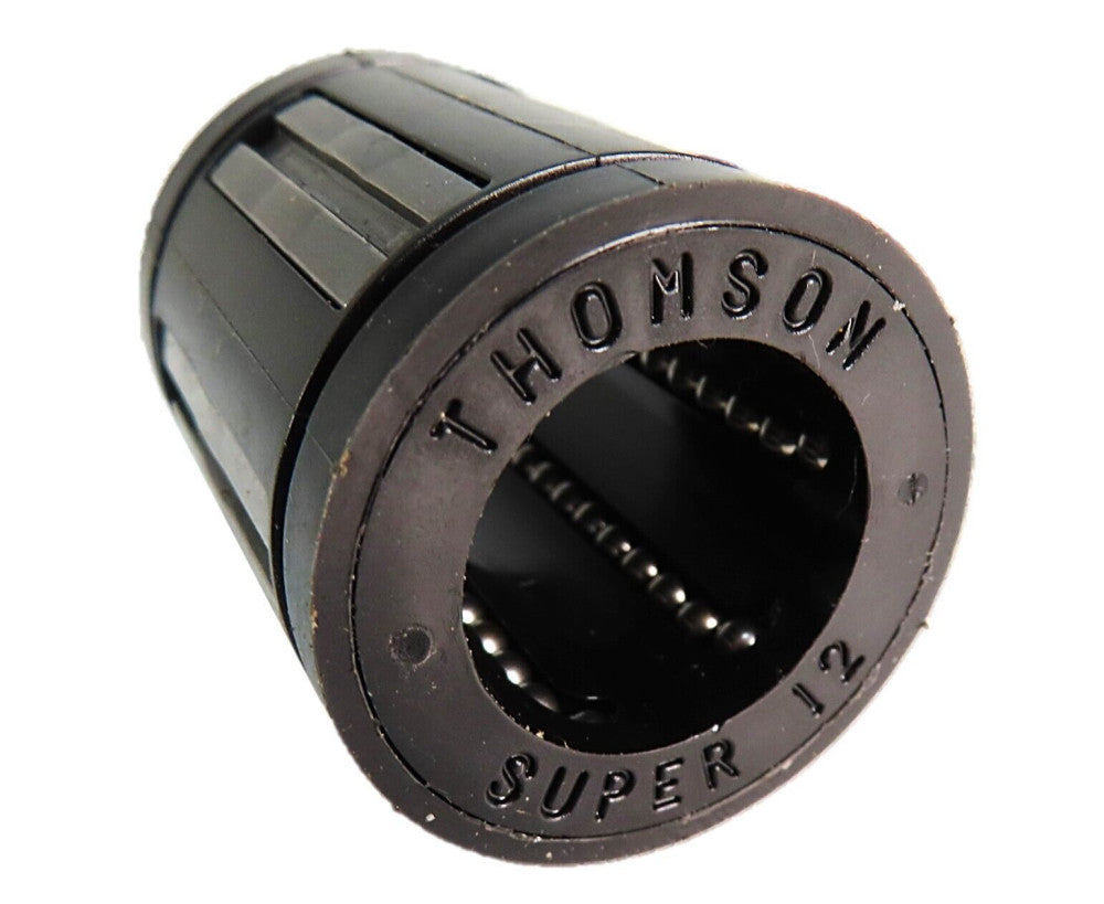 Thomson Super 12 Round Rail Ball Bushing Super Series 0.7500 in Shaft Dia NEW