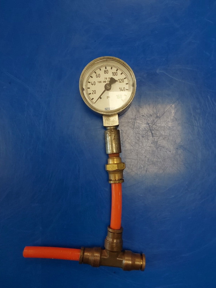 Wika Pressure Gauge Assembly