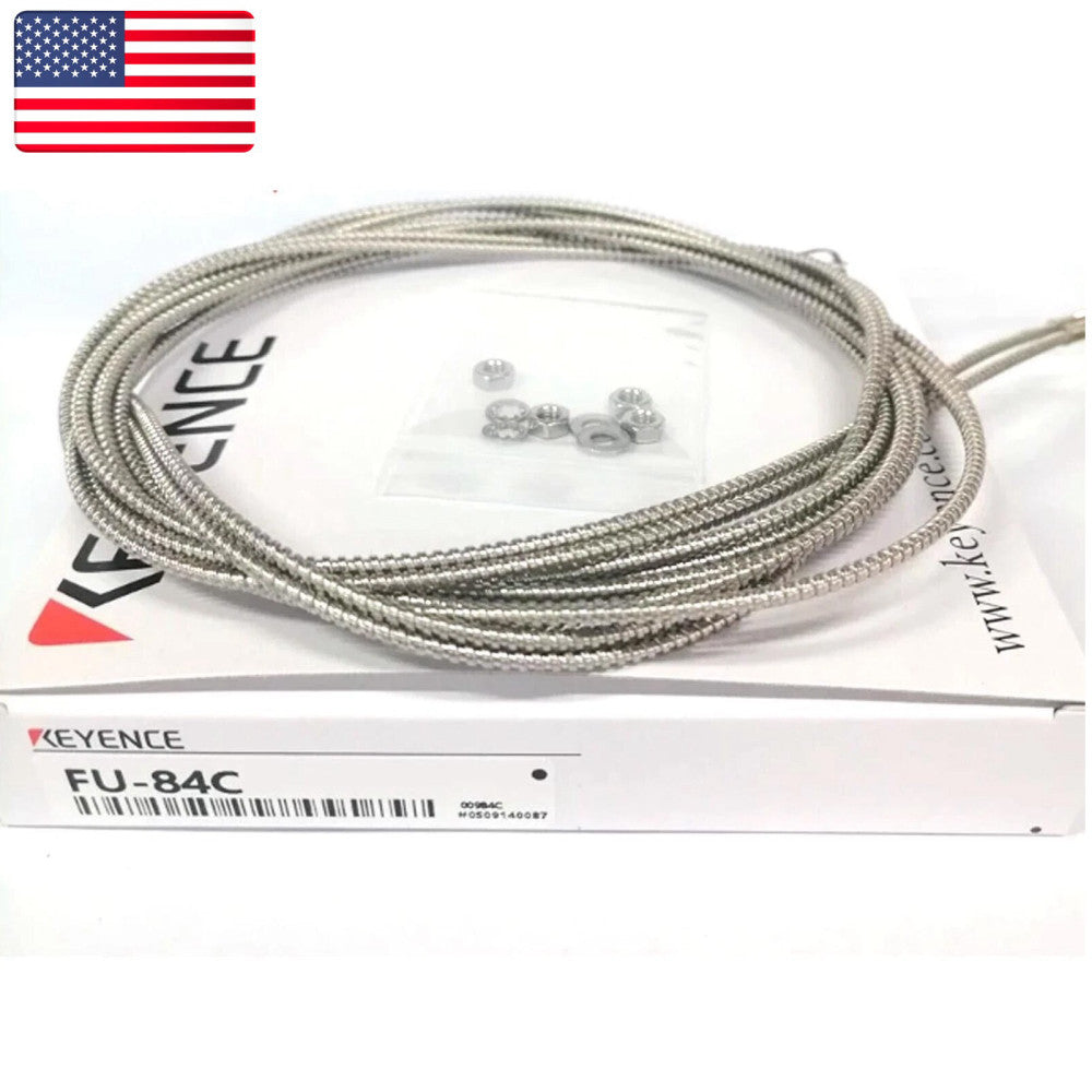 One Brand New Keyence Digital Fiber Optic Sensor FU-84C FU84C Original -US Stock