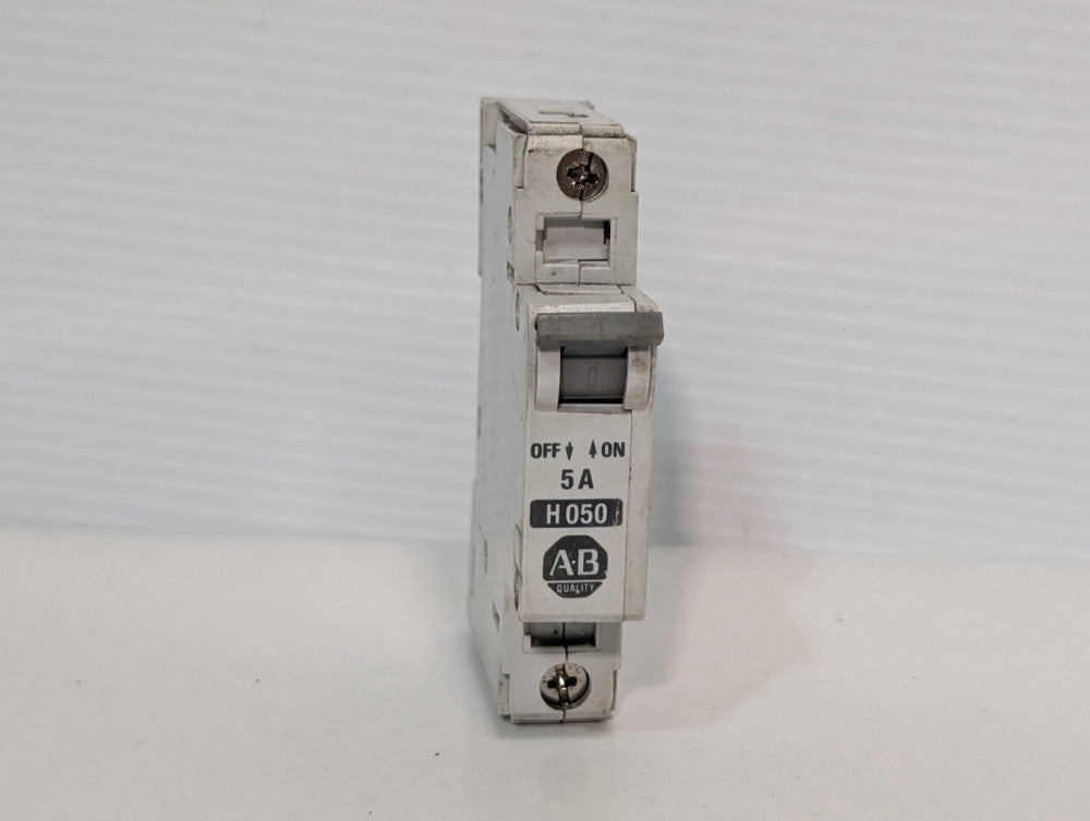Allen-Bradley 1492-CB1 H050 (Series B) Circuit Breaker, 5A, 1-Pole, 1492CB1H050