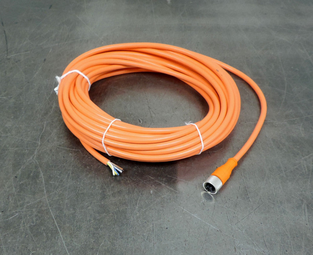 Lumberg Automation RKT 5B-48/10M Female Straight Cable 12-Pole 10 Meter