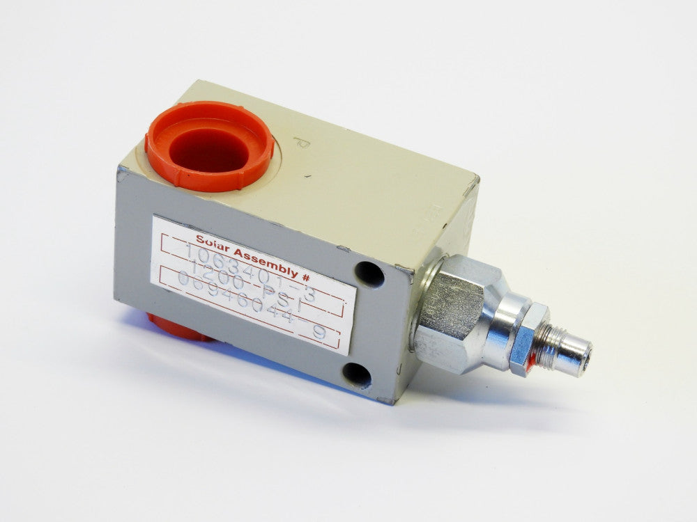 Solar Turbines Solar Relief Valve 1200 PSI 1063401-3 Comatrol FC-10-S12S-T1