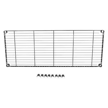 Zoro Select Mhl1836bg Shelving, Black, 18X36