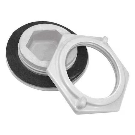 Hubbell-Wiegmann Hw-Fghp-Pb-000 Hole Plug,Gray,Matte,0.88" Hole Dia.