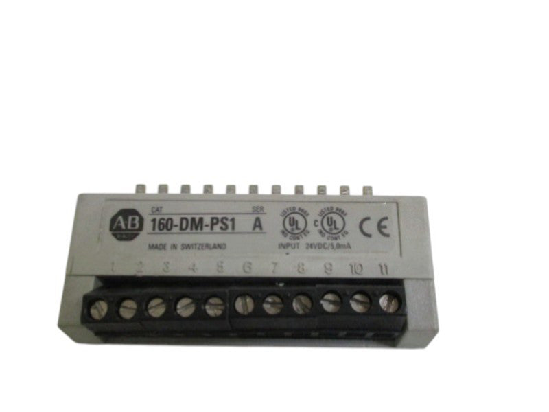 ALLEN BRADLEY 160-DM-PS1 SER. A INTERFACE MODULE UNMP