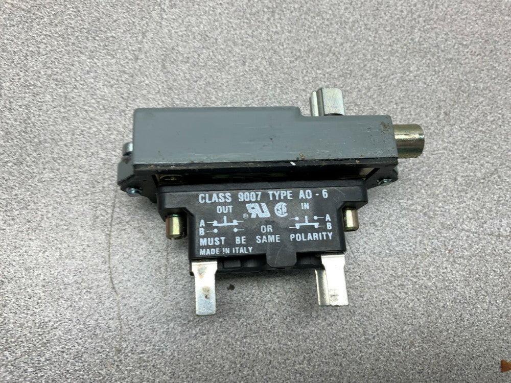 NEW NO BOX SQUARE D SWITCH 9007 A0-6