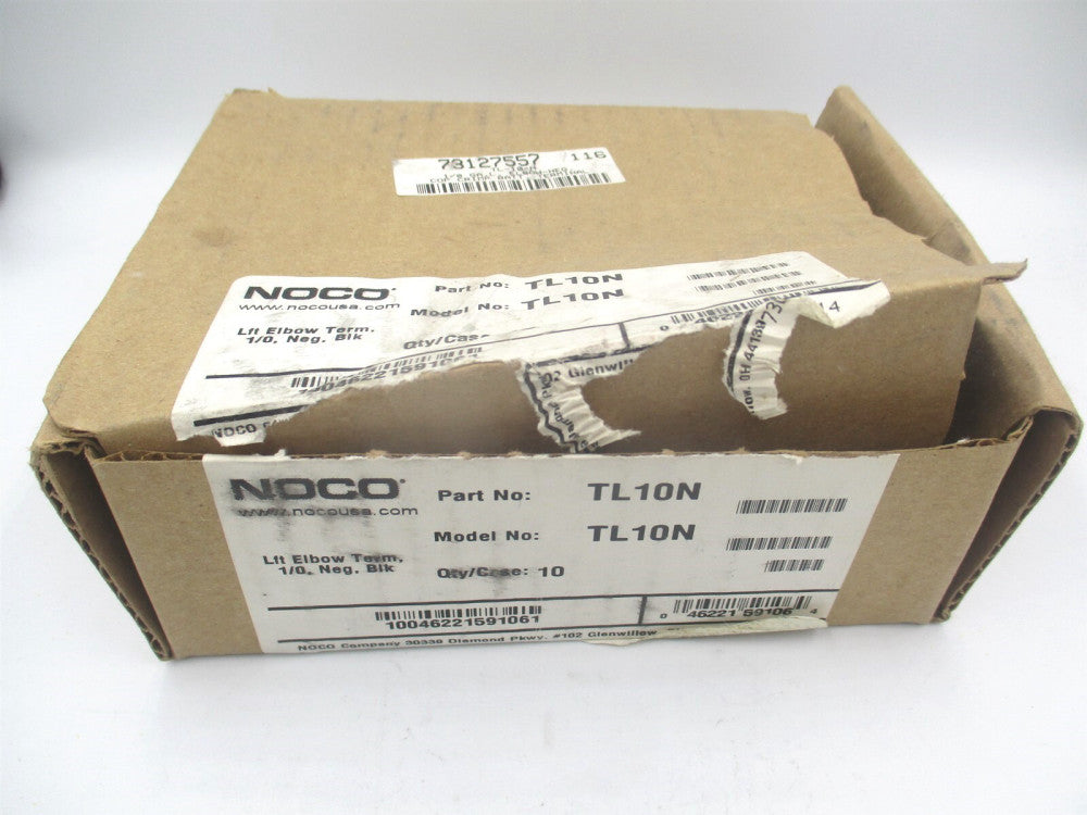 Noco (TL-10-N) Automotive Battery 1/0 Left Elbow Terminal - Lot of 6
