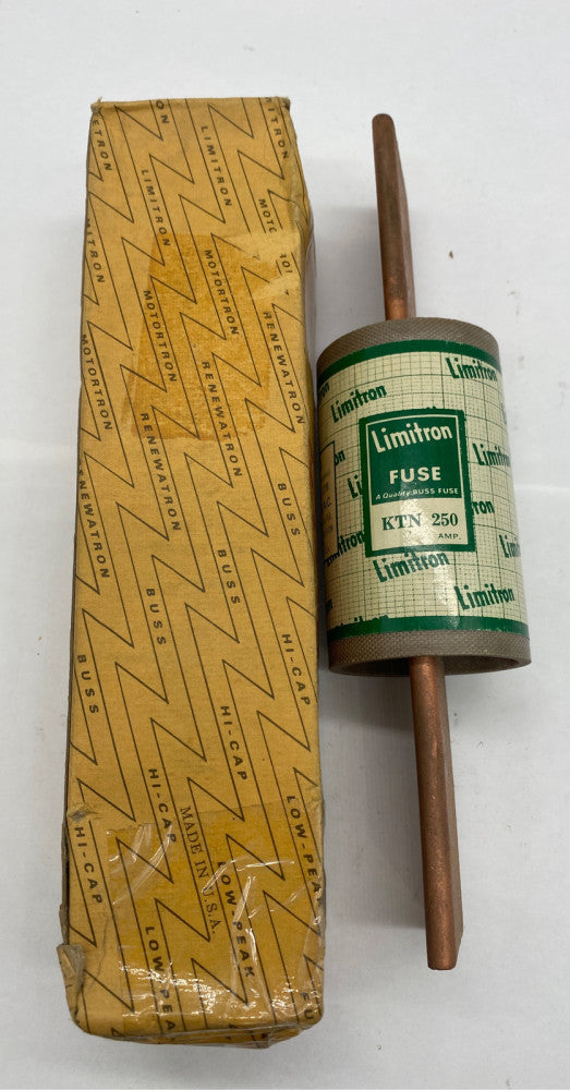 Bussmann KTN250 Limitron Current Limiting Fuse, 250Amp 250VAC, Class K1