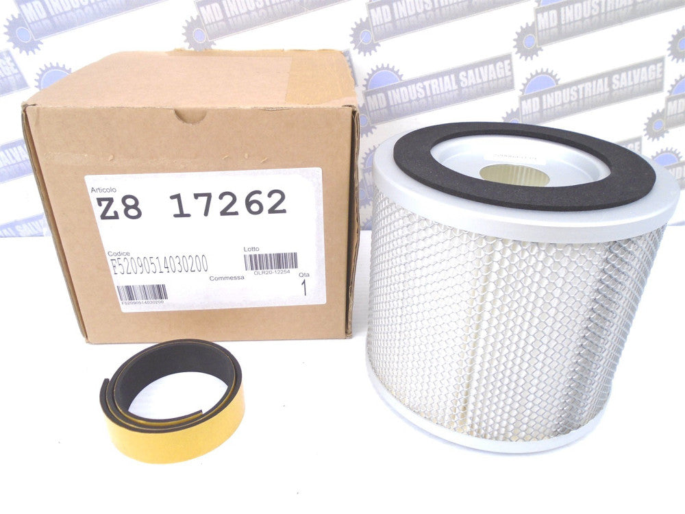 Nilfisk Compatable - Z8-17262 - CARTRIDGE FILTER, DRY HEPA - 170mmx150mm - (NEW)