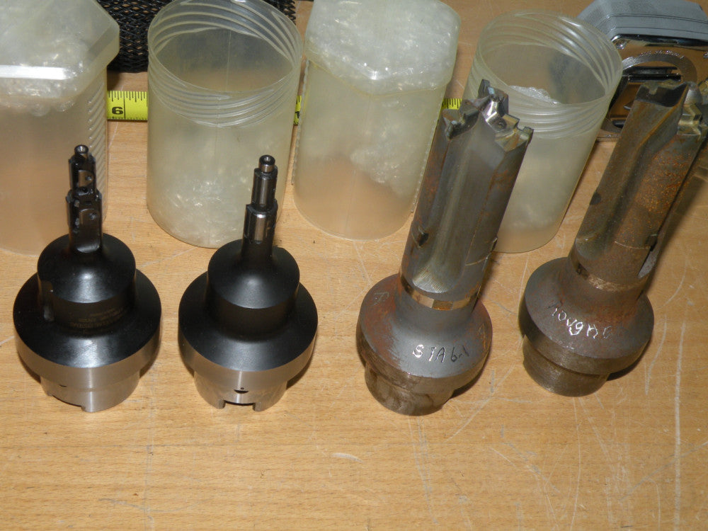 Silver Hawk & Premier Manufacturing Milling / Boring / Cutting Heads 4 Pieces
